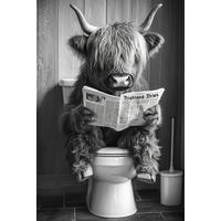 Keilrahmenbild Spruch B/H: ca. 90x60 cm Keilrahmenbild 60x90cm - (90,00/60,00cm)