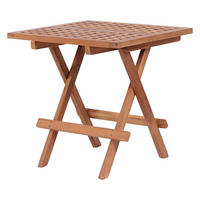 deVries Beistelltisch Woodie natur Teakholz B/H/T: ca. 50x50x50 cm Woodie - natur (50,00/50,00/50,00cm) - deVries