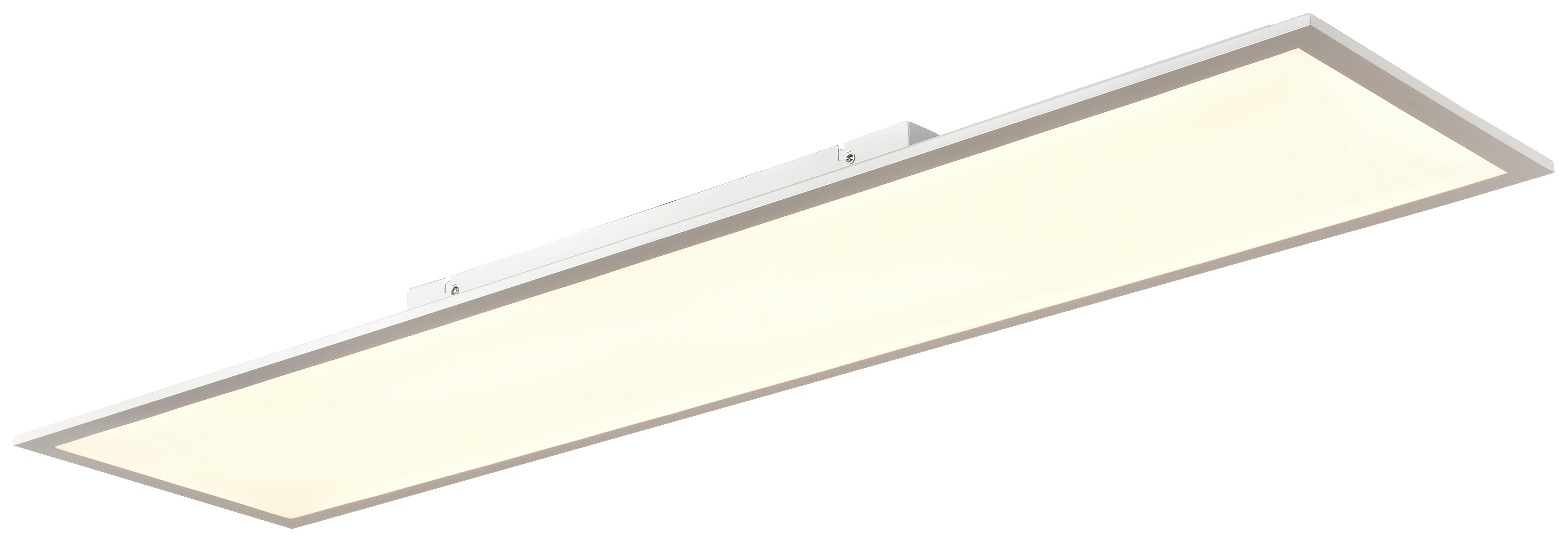 POCOline Smartes LED-Panel weiß Metall Acryl B/H/L: ca. 30x7,5x120 cm