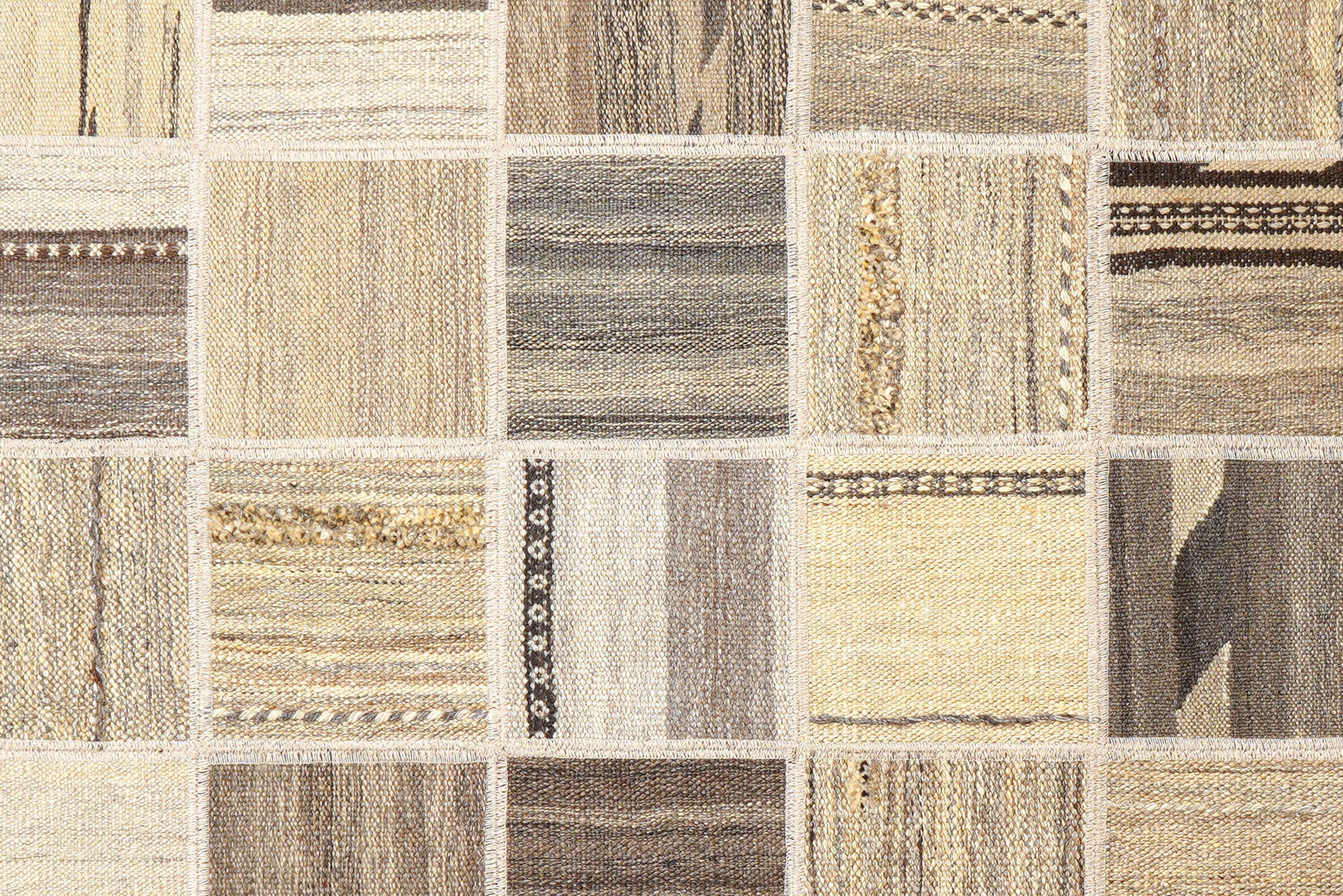 Thumbnail - PersaTepp Teppich Kelim Tekkehdouz beige B/H/L: ca. 150x1x200 cm