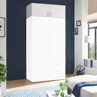 Aufsatz Harry weiß B/H/T: ca. 100x38x50 cm Harry - weiß (100,00/38,00/50,00cm)