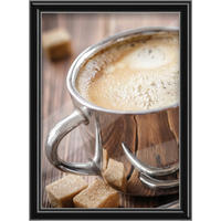 The Wall Bilderrahmen schwarz Kunststoff B/T/L: ca. 11,5x1,75x15 cm Fotorahmen 10x15cm - schwarz (11,50/15,00cm) - The Wall