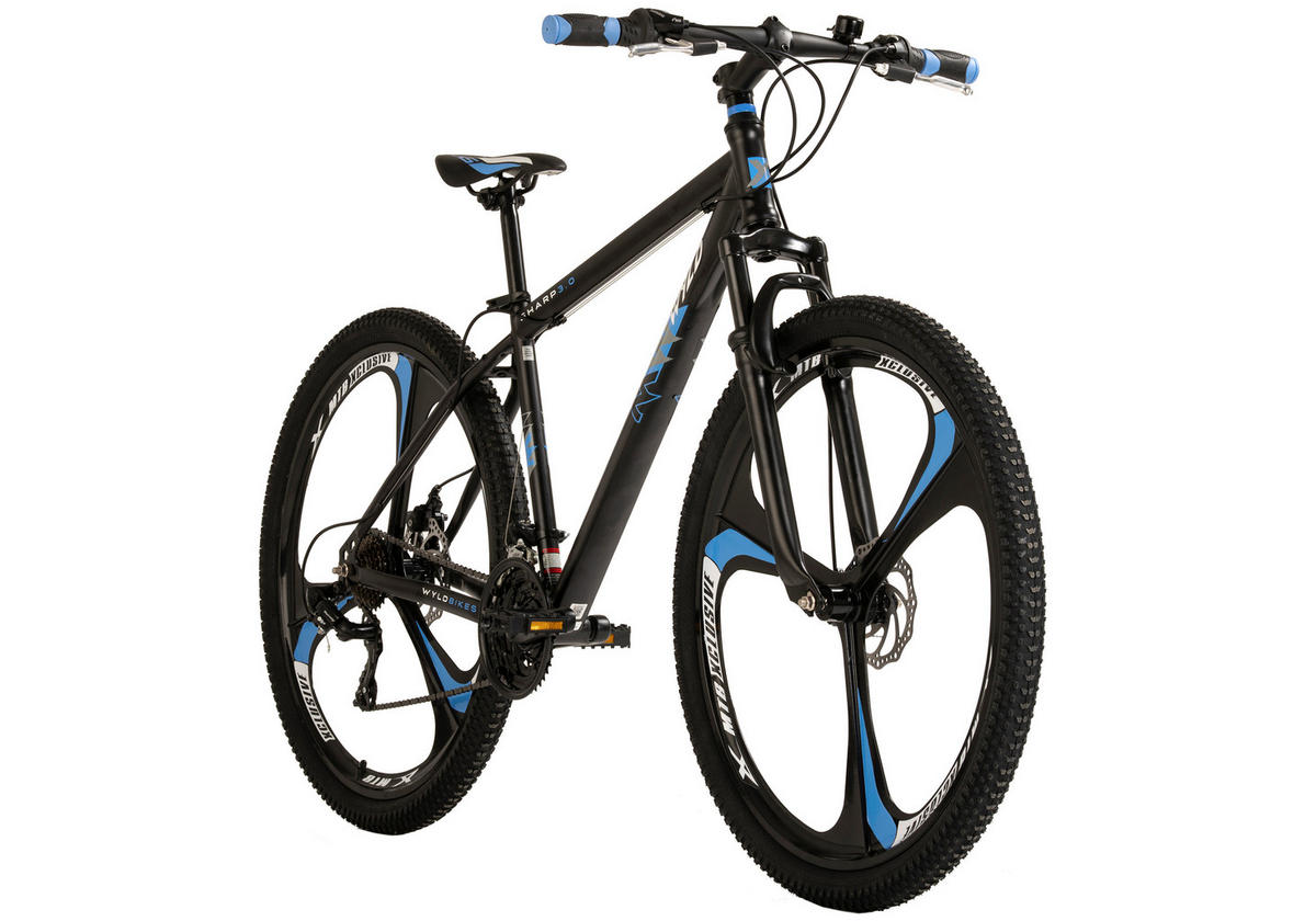 WYLD Mountain-Bike Sharp SHARP 3.0 29 Zoll Rahmenhöhe 46 cm 21 Gänge schwarz schwarz ca. 29 Zoll Sharp - schwarz - WYLD
