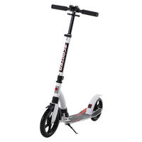 HOMCOM Tretroller weiß B/H/L: ca. 37,5x101,5x92,5 cm Tretroller - weiß (92,50/37,50/101,50cm) - HOMCOM