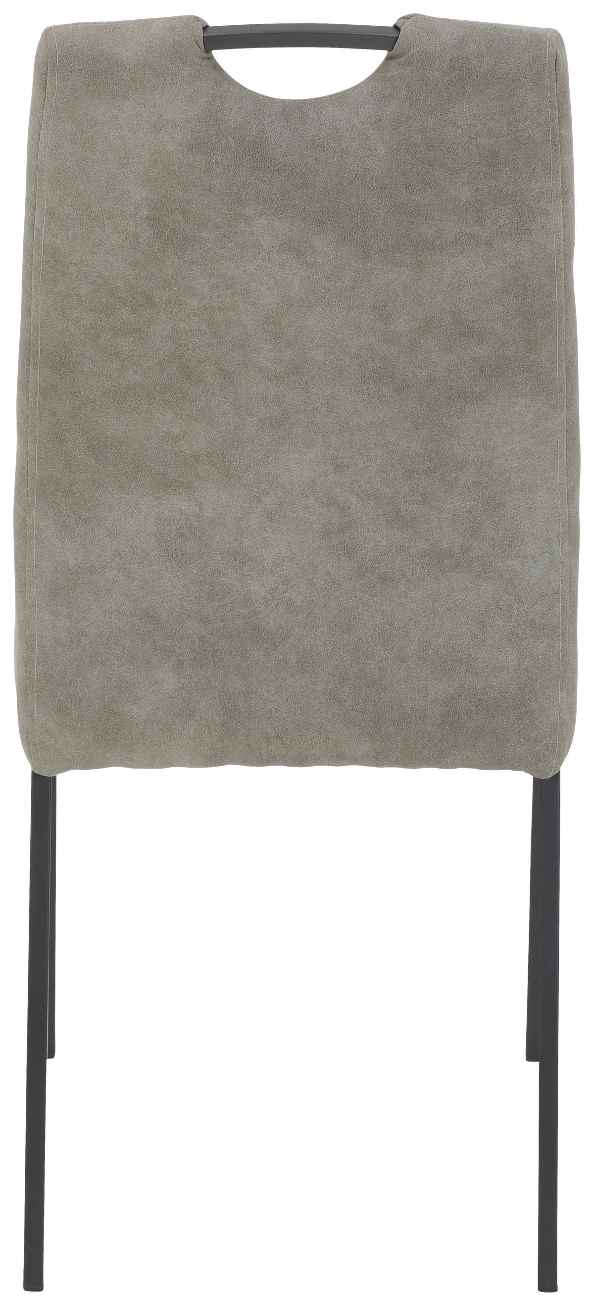 Stuhl 4er Set ELIF III grau Vintage grau Microfaser Metall B/H/T: ca. 44x96x64 cm 4er Set ELIF III - grau (44,00/96,00/64,00cm) - Hela