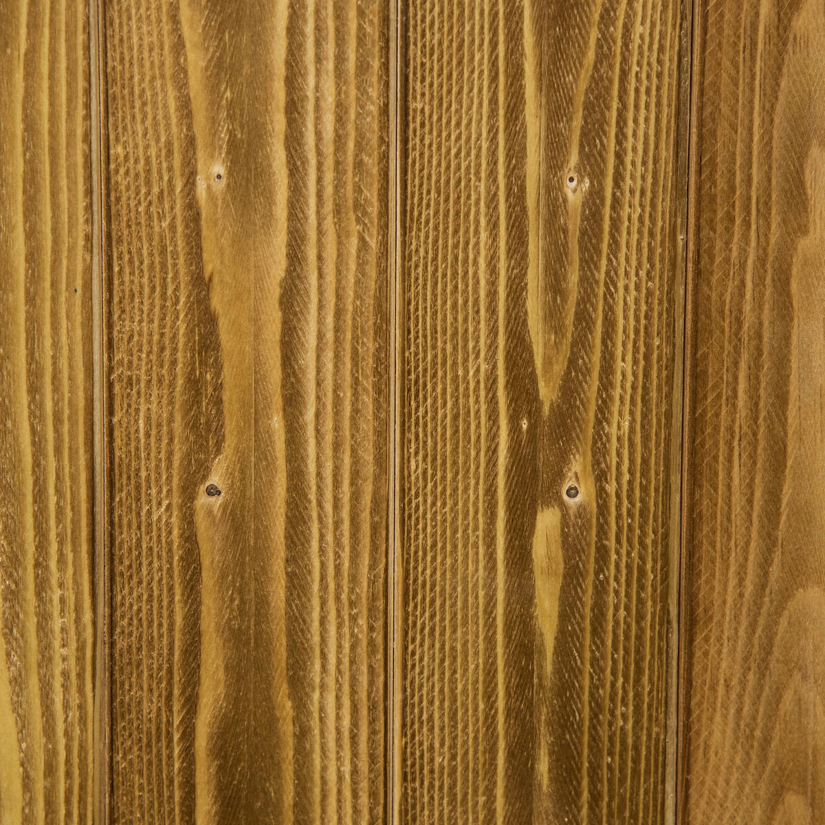 Outsunny Hochbeet mit Holzplatte natur Holz B/H/L: ca. 40x40x120 cm Hochbeet 845-108 - natur (120,00/40,00/40,00cm) - Outsunny