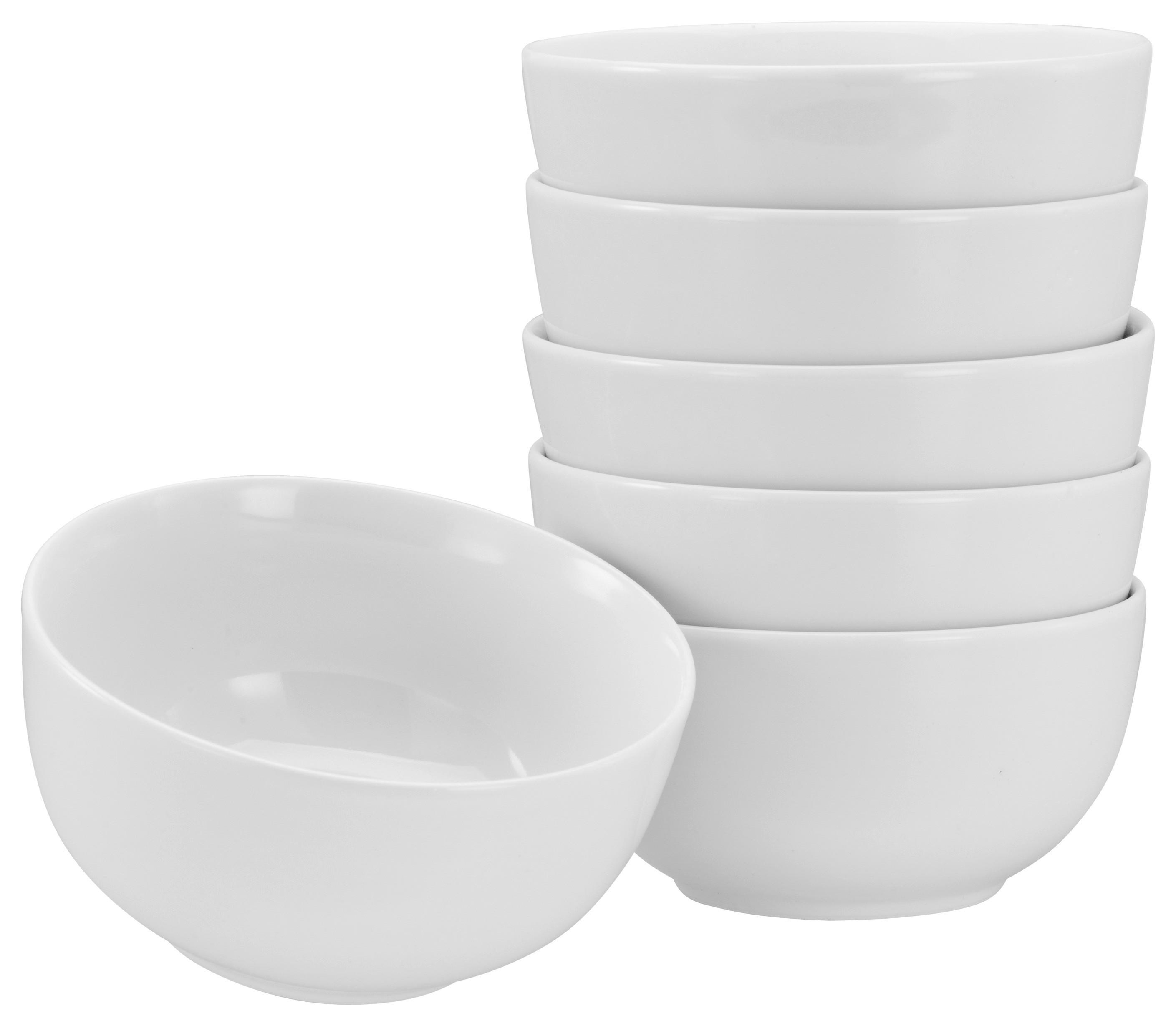 CreaTable Mehrzweckschalen Luna weiß Porzellan Luna - weiß - CreaTable