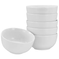 CreaTable Mehrzweckschalen Luna weiß Porzellan Luna - weiß - CreaTable