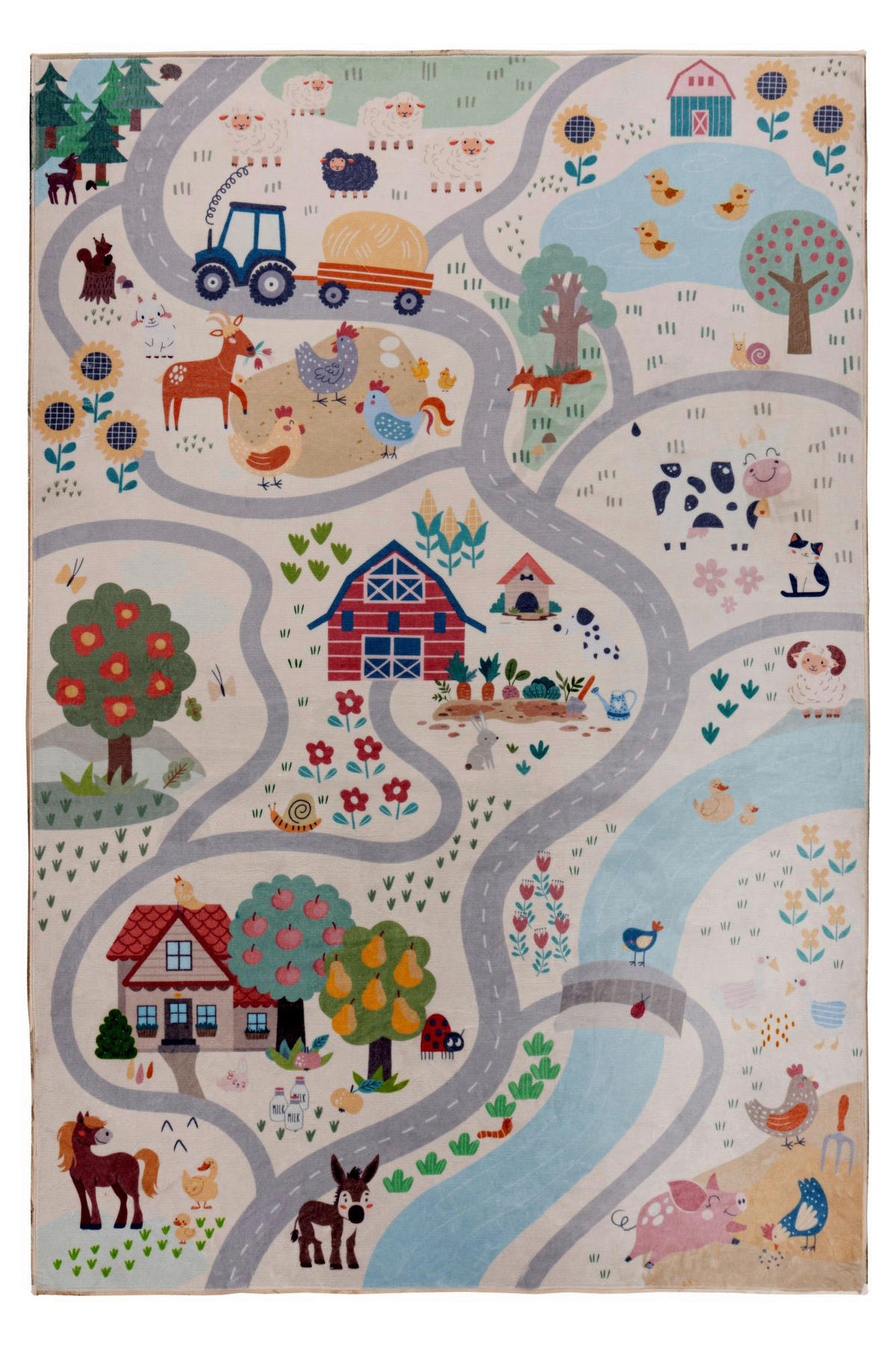 Obsession Teppich Magic Kids ML mehrfarbig B/H/L: ca. 115x11,5x160 cm Magic Kids ML - mehrfarbig (160,00/115,00/11,50cm) - Obsession