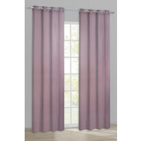 POCOline Ösenvorhang Joel mauve B/L: ca. 140x245 cm Joel - mauve (140,00/245,00cm) - POCOline