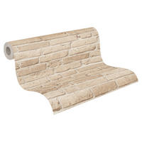 A.S.Creation Vliestapete Best of Wood`n Stone 2nd Edition Steine beige B/L: ca. 53x1005 cm Best of Wood`n Stone 2nd Edition - beige (53,00/1005,00cm) - A.S.Creation