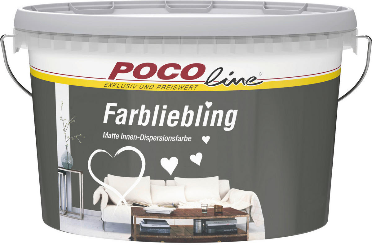 POCOline Raumfarbe Farbliebling Elba ca. 2,5 l Farbliebling - Elba (2,50l) - POCOline