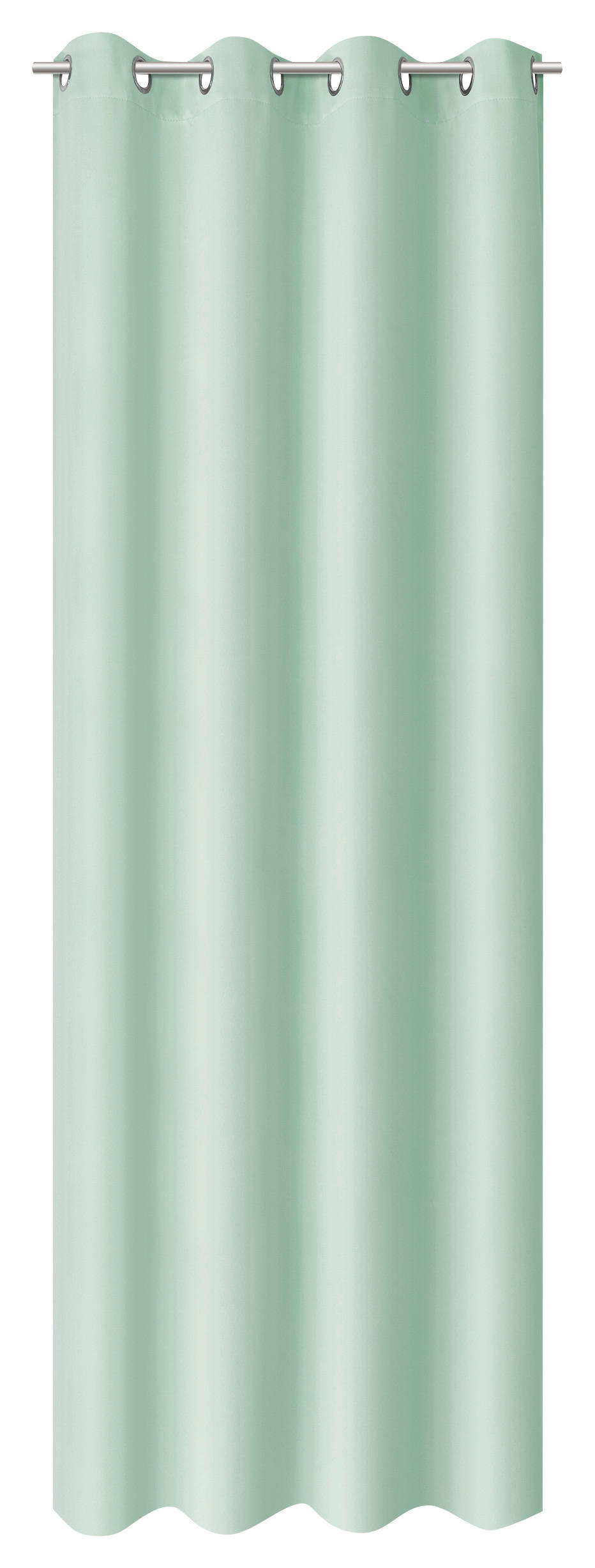 Thumbnail - ACUS design collection Ösenvorhang Barnaby salbei B/L: ca. 140x235 cm