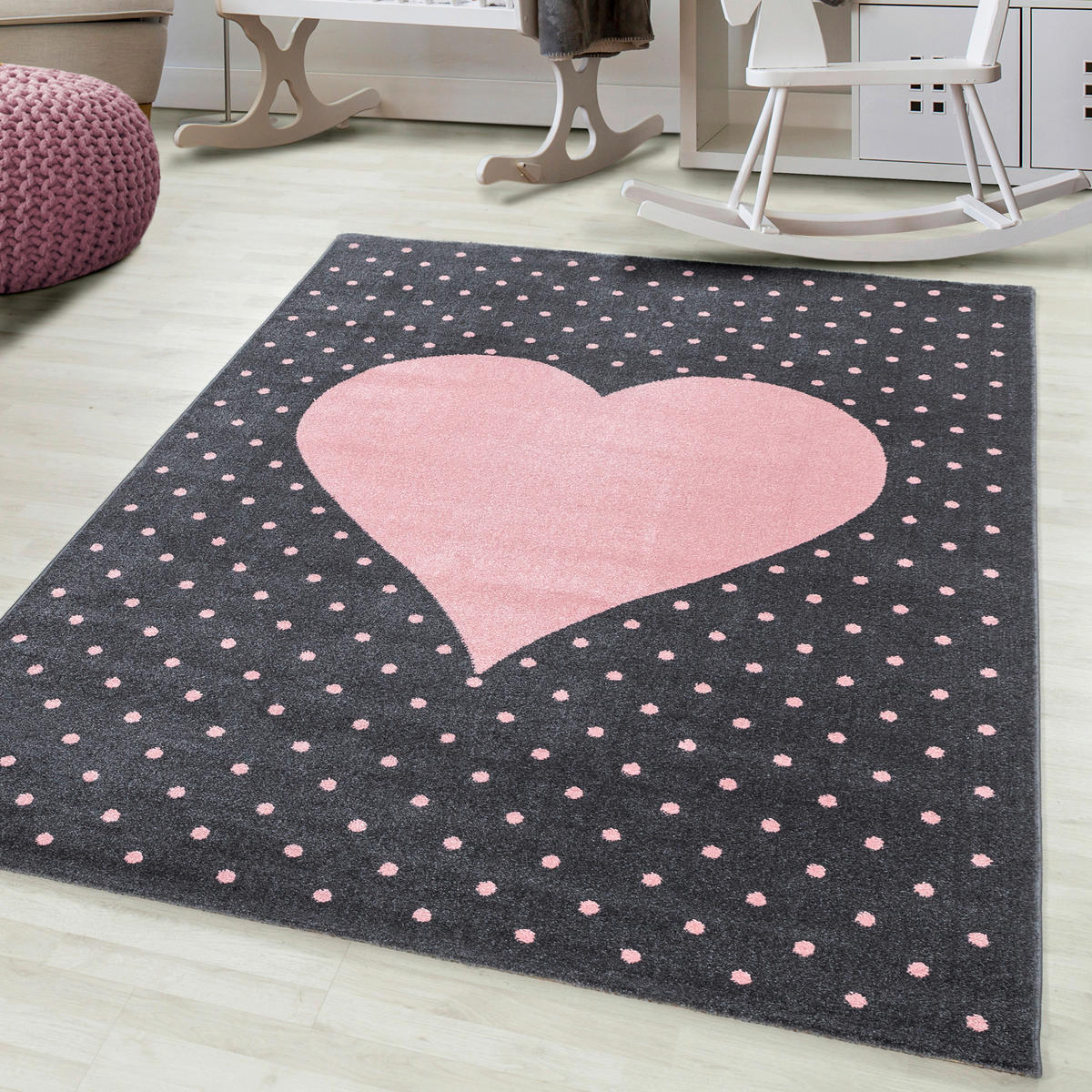 Ayyildiz Teppich BAMBI pink B/L: ca. 200x290 cm BAMBI - pink (200,00/290,00cm) - Ayyildiz