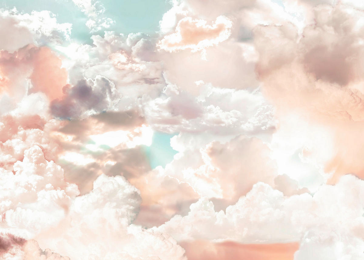 Komar Fototapete Mellow Clouds B/L: ca. 350x250 cm Mellow Clouds - (350,00/250,00cm) - Komar