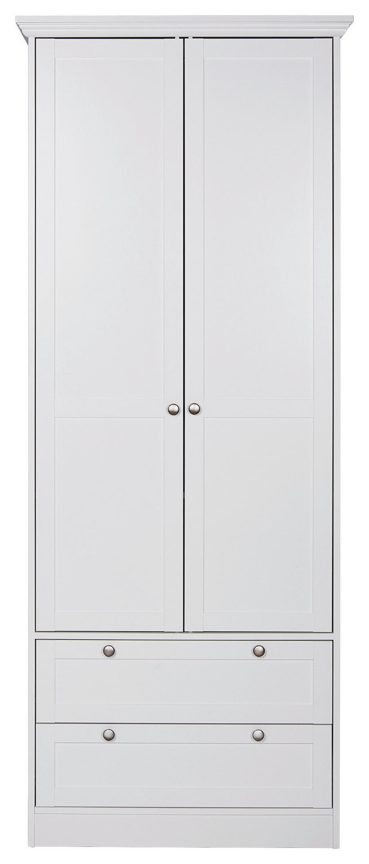Kleiderschrank Landwood weiß B/H/T: ca. 80x200x51 cm Landwood - weiß (80,00/200,00/51,00cm)