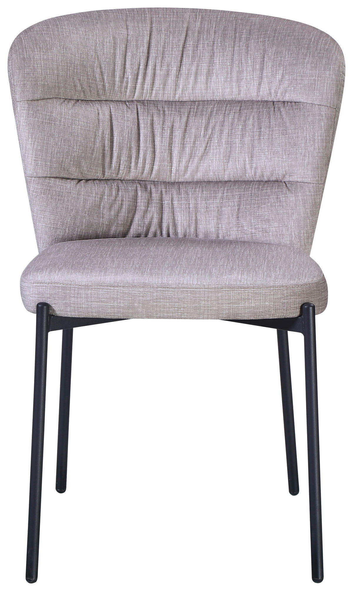 Stuhl Dora beige Velourstoff Dora - beige