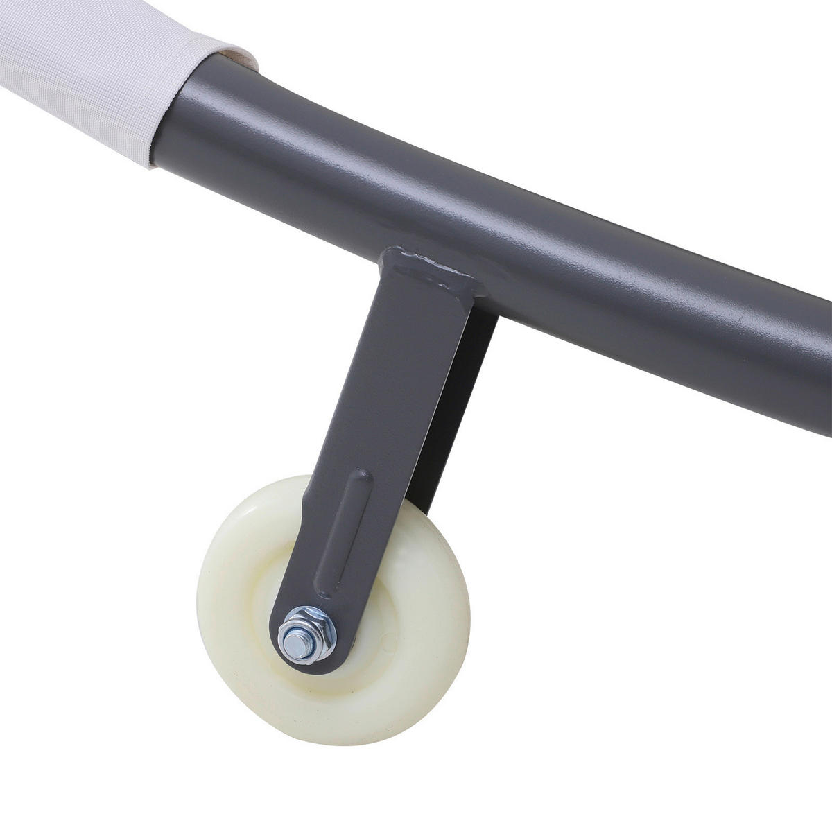 Outsunny Doppel-Liege cremeweiß Polyester B/H/L: ca. 175x134x200 cm Doppel-Liege - cremeweiß (200,00/175,00/134,00cm) - Outsunny