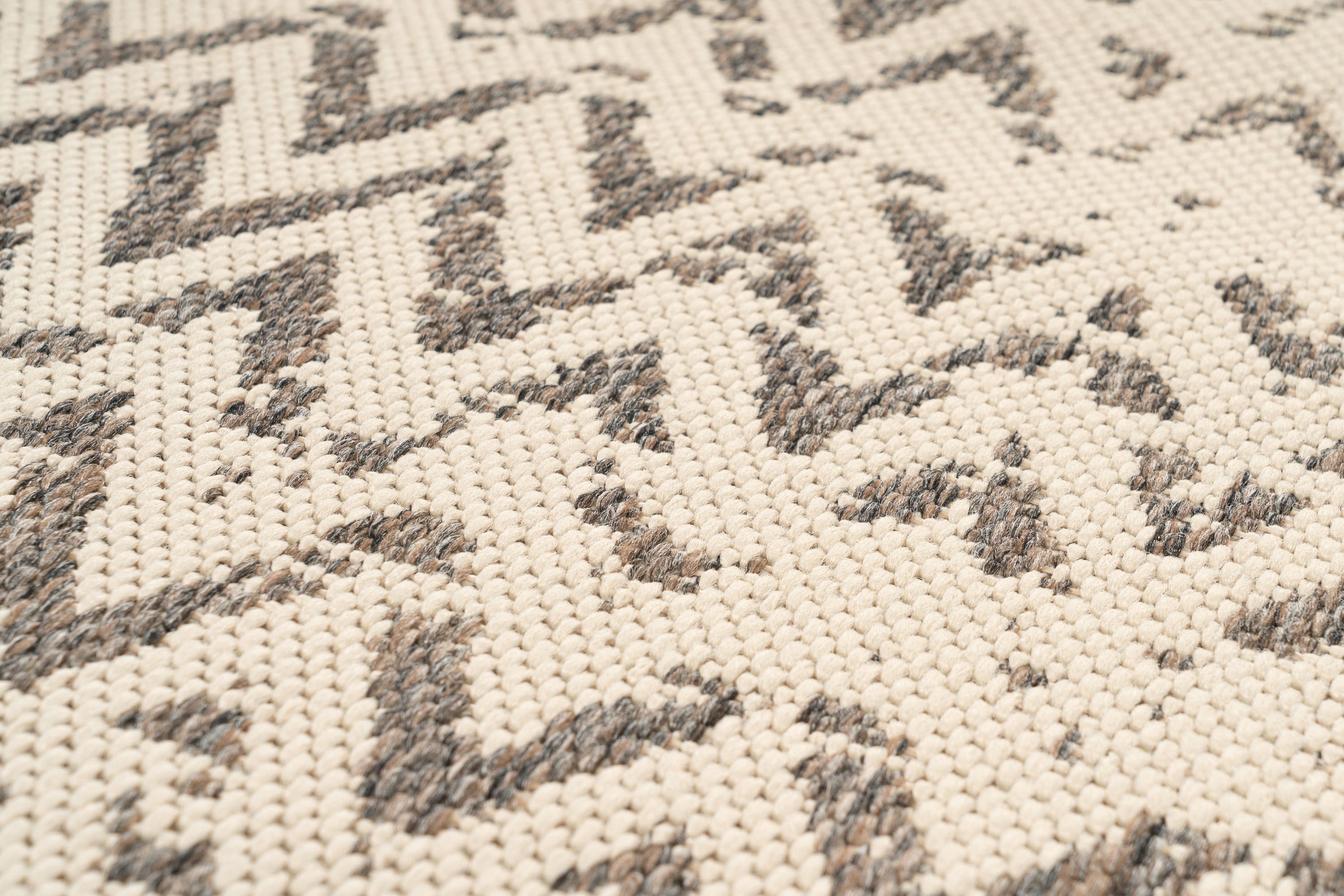 360Living Teppich Splash creme B/L: ca. 80x150 cm Splash - braun/creme (80,00/150,00cm) - 360Living