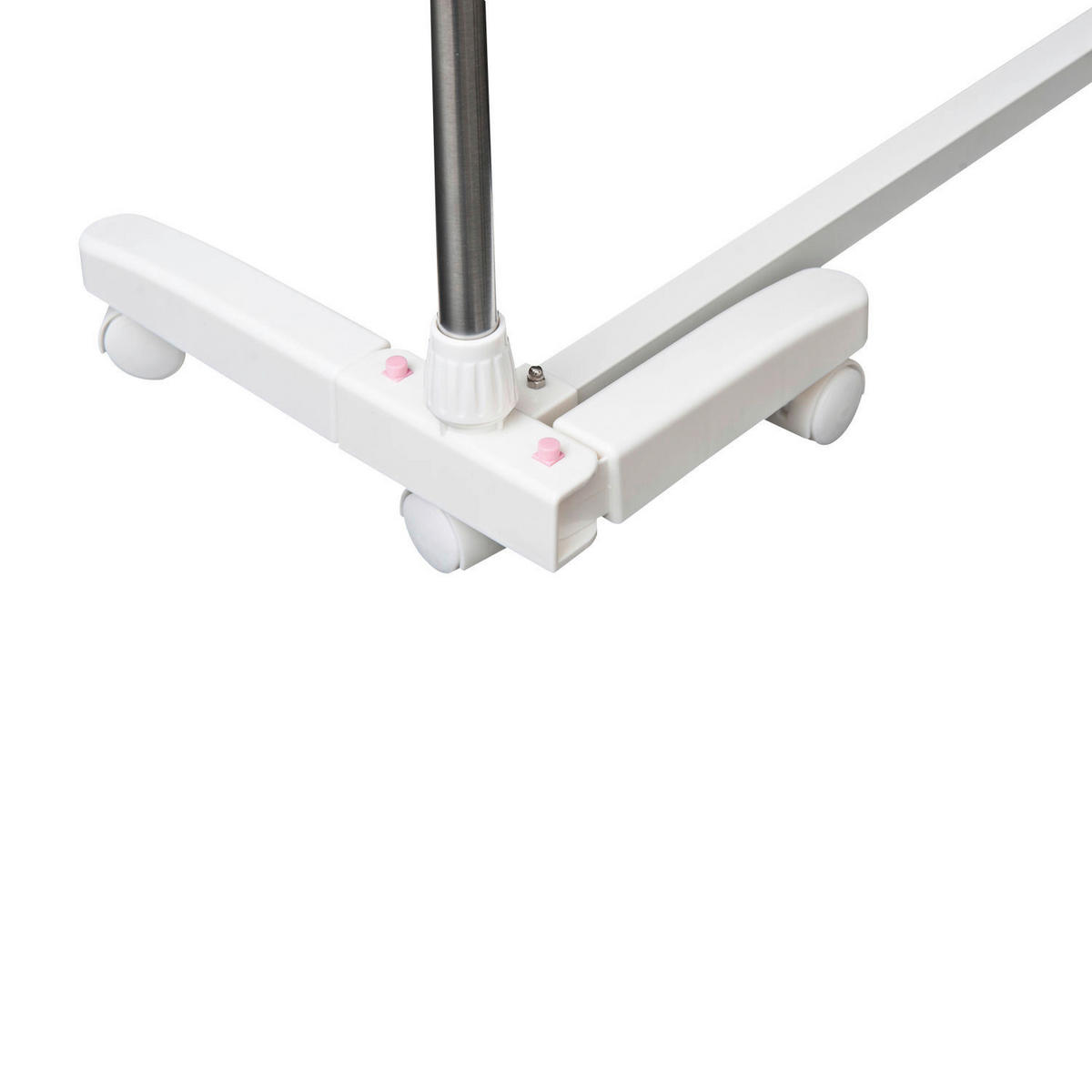 HOMCOM Wäscheständer silber Wäscheständer_mobil - silber (142,00/55,00/152,00cm) - HOMCOM