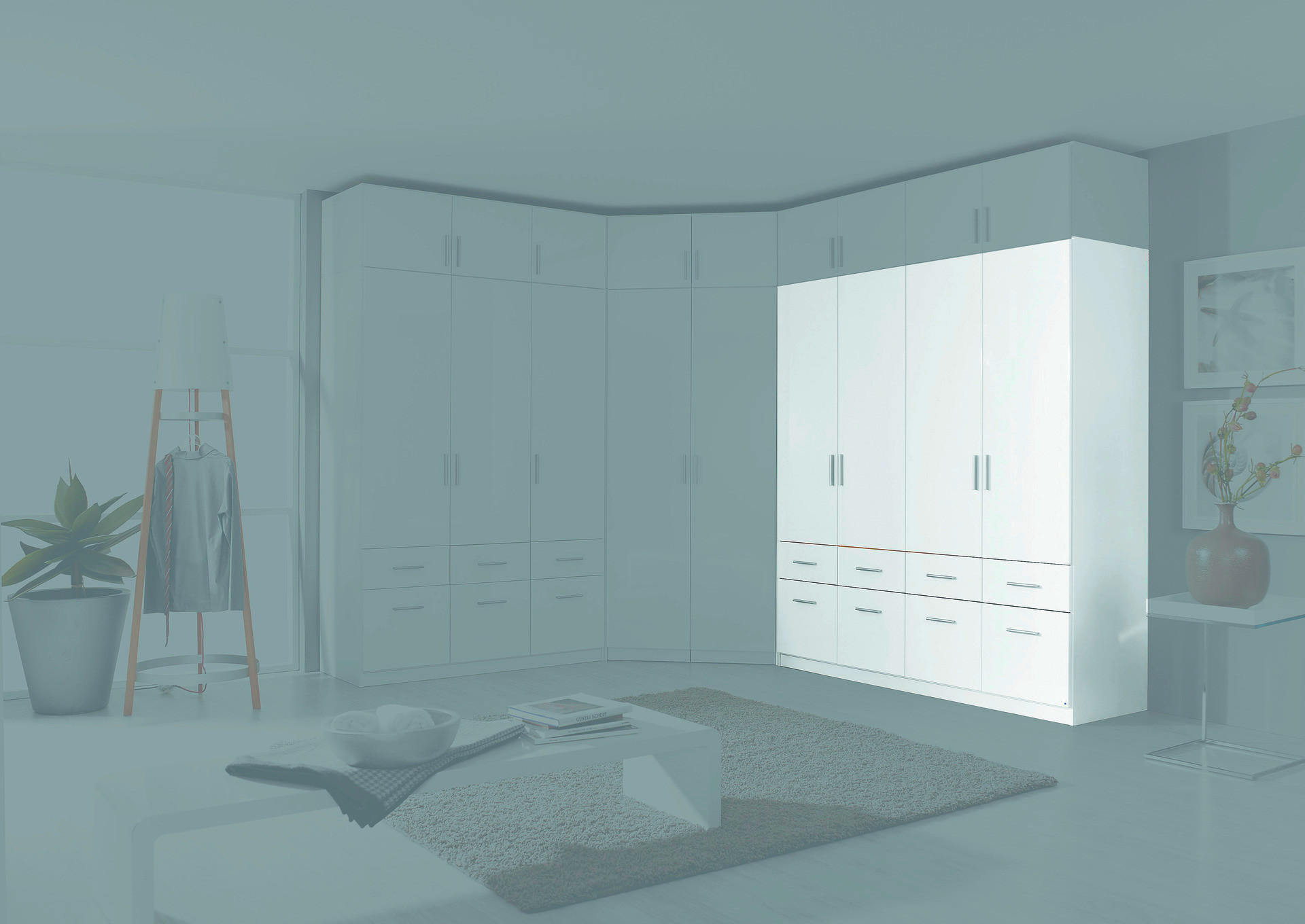 Kleiderschrank Celle weiß B/H/T: ca. 181x197x54 cm Celle - weiß/Alpinweiß (181,00/197,00/54,00cm)