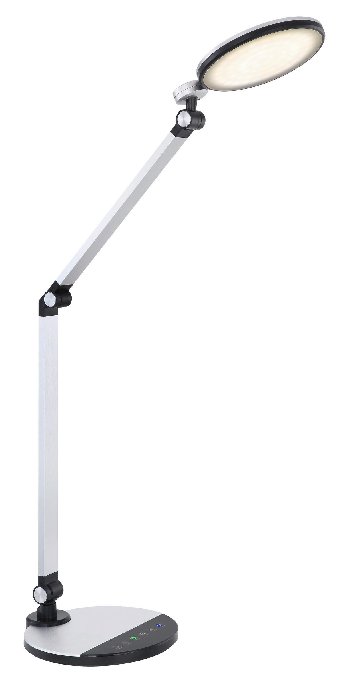 GLOBO LED-Tischleuchte schwarz Kunststoff B/H/T: ca. 19,2x90,5x50 cm KONSTI - schwarz (19,20/90,50/50,00cm) - GLOBO