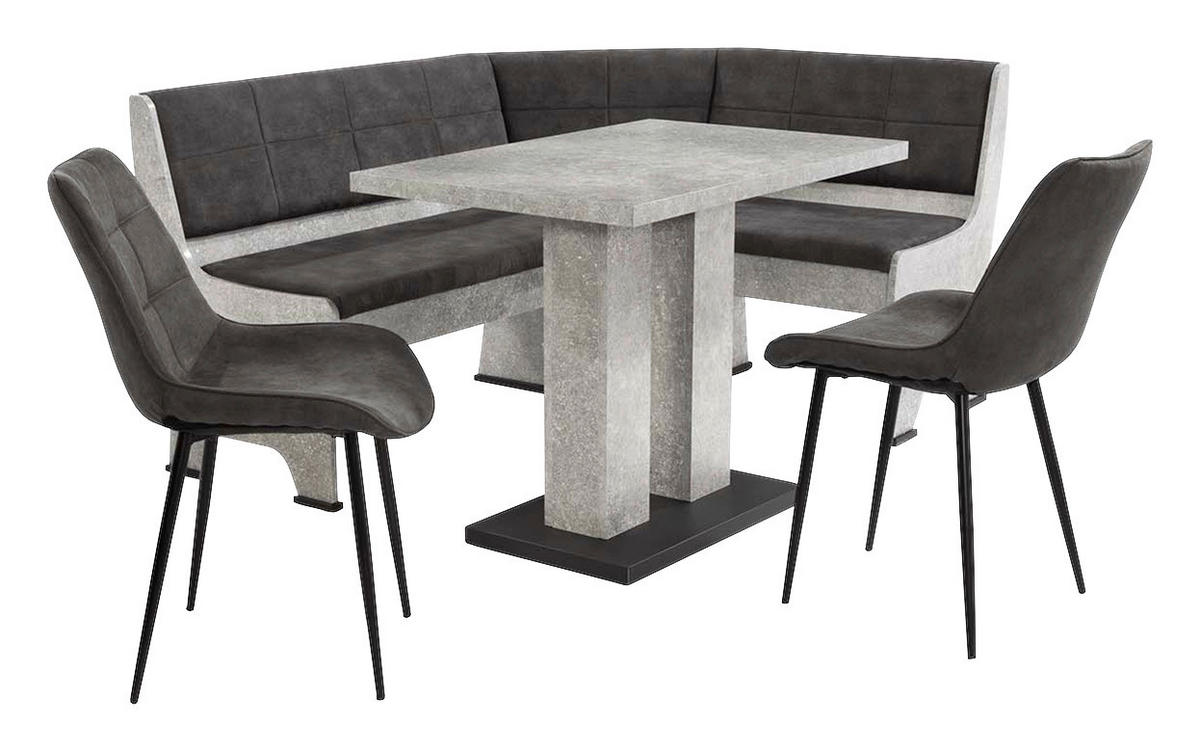 Eckbankgruppe  Beton B/T: ca. 100x65 cm Tigris_Eckbankgruppe_6003620 - Beton/grau (100,00/65,00cm)