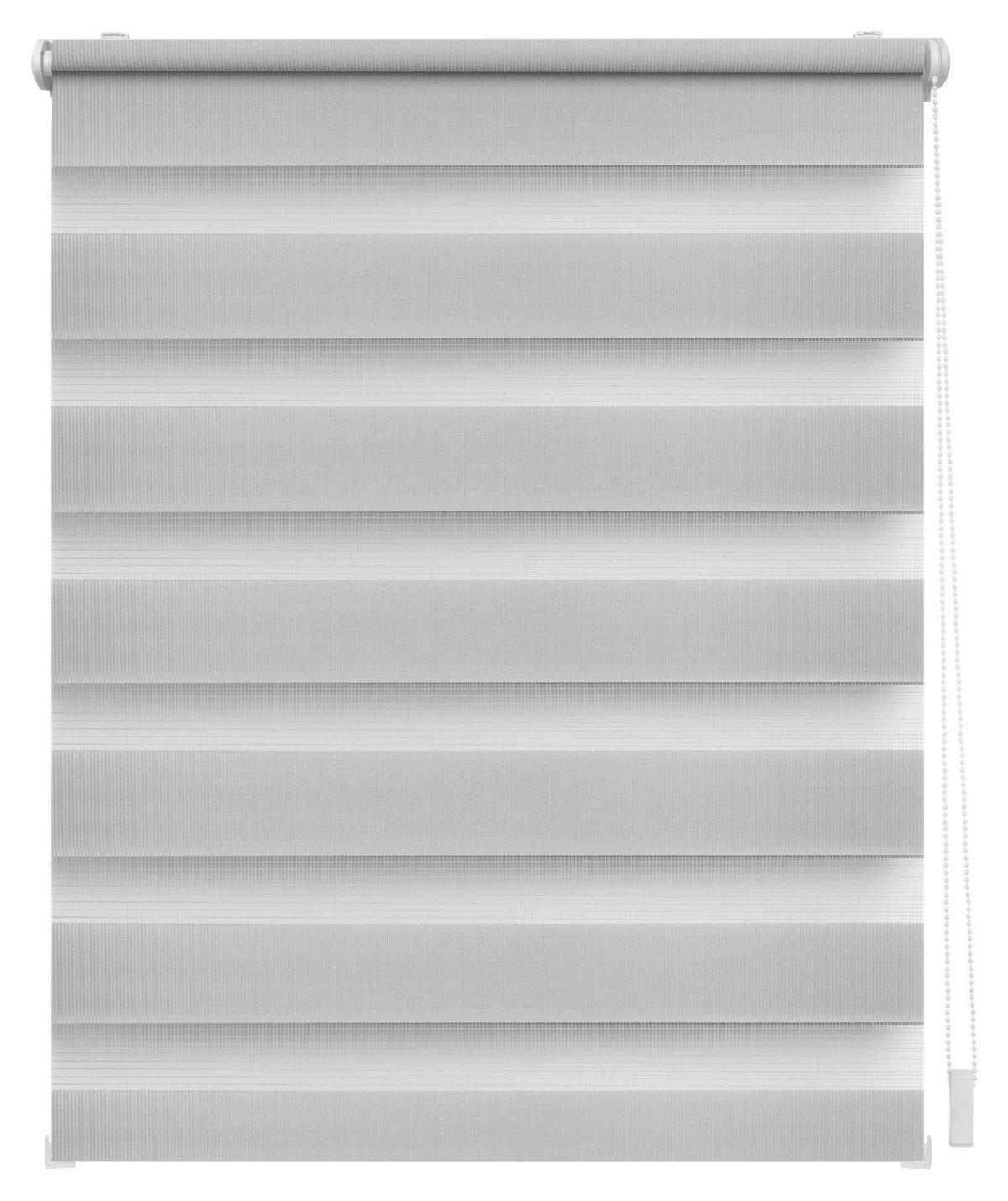 Doppelrollo Duo grau B/T: ca. 45x150 cm Duo - grau (45,00/150,00cm) - LICHTBLICK
