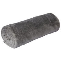 Flanelldecke Flanelldecke 130x160cm grau - grau (130,00/160,00cm) - Sensation