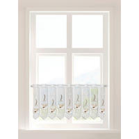 POCOline Scheibengardine Kaffee braun B/L: ca. 145x45 cm Kaffee - braun (145,00/45,00cm) - POCOline