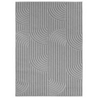 Ayyildiz Kurzflorteppich HELIX silber B/H/L: ca. 240x0,7x340 cm HELIX - silber (340,00/240,00/0,70cm) - Ayyildiz