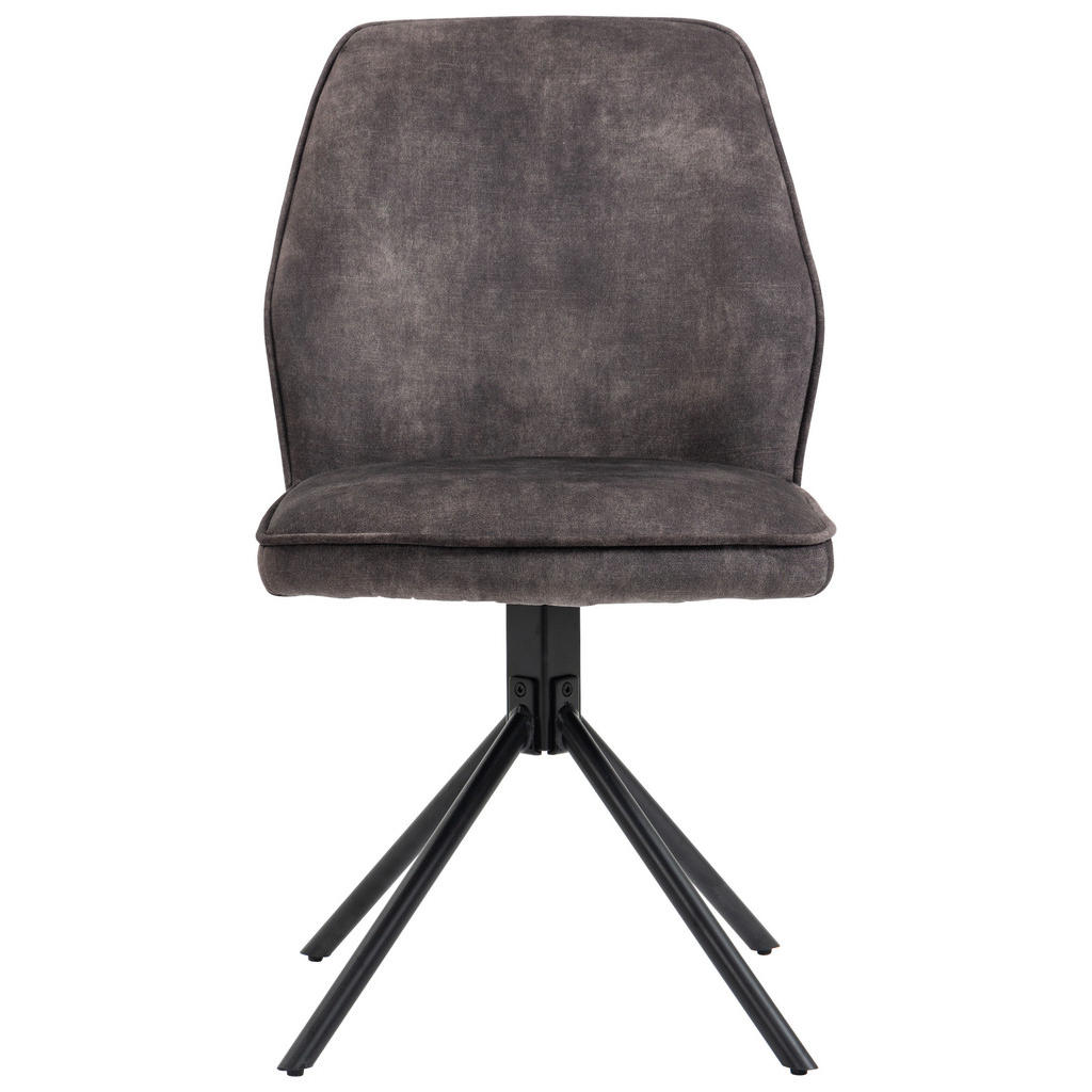 Thumbnail - Stuhl Mailand anthrazit Microfaser