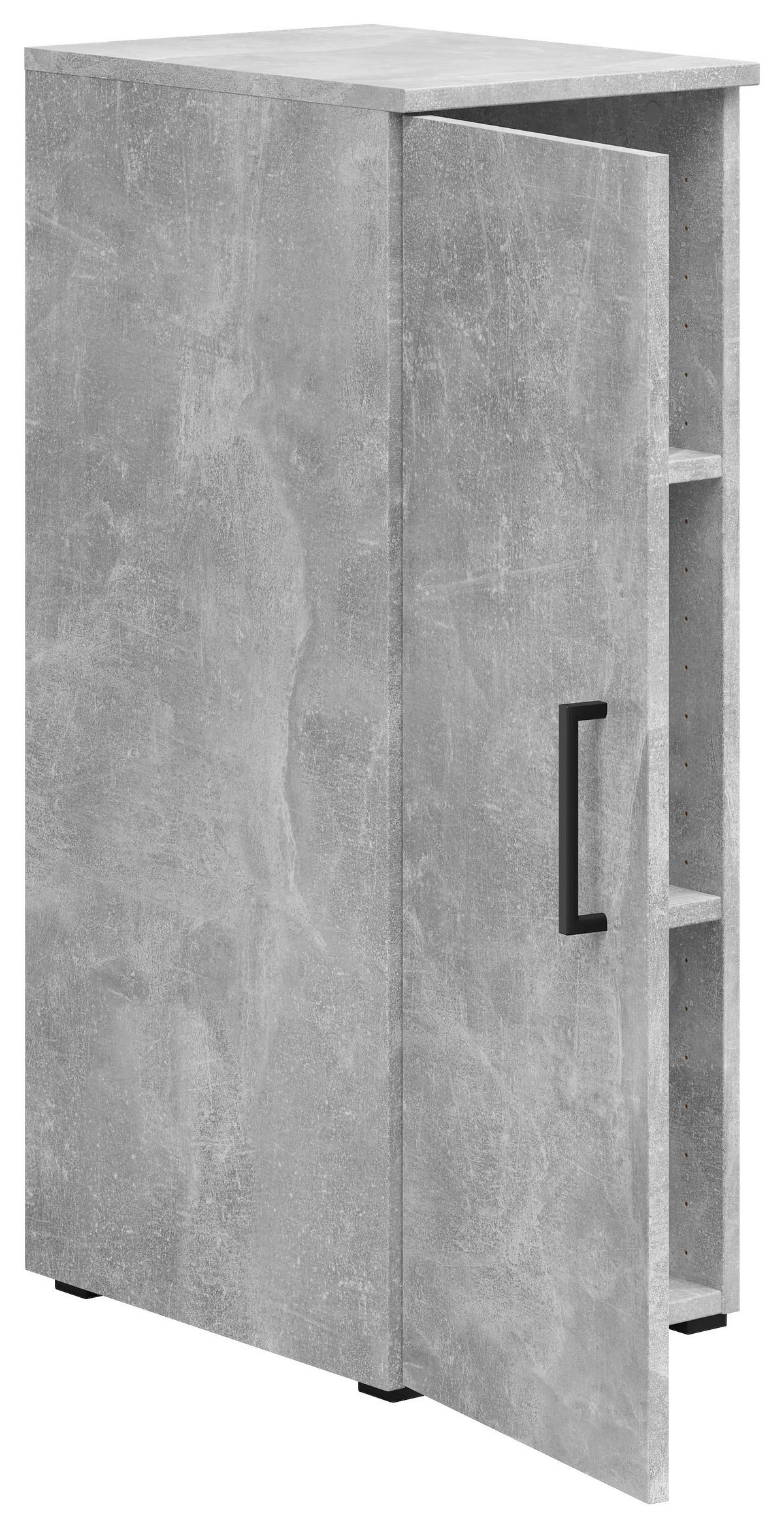 Schrank Multi-Stauraum Typ 4 Beton Optik B/H/T: ca. 30x83x40 cm Multi-Stauraum Typ 4 - Beton (30,00/83,00/40,00cm)