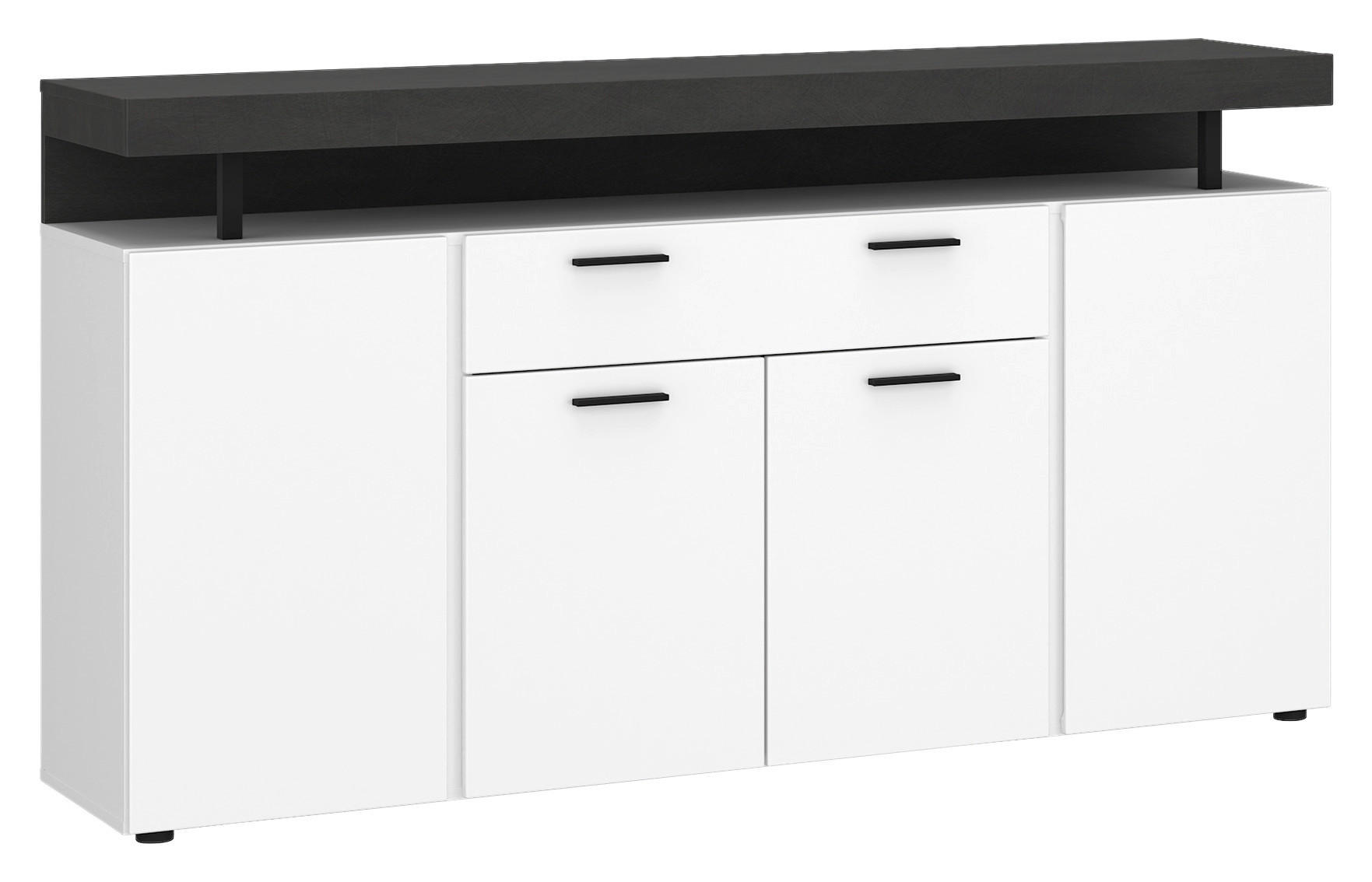 Sideboard Fly B/H/T: ca. 164x90x40 cm Fly - weiß (164,00/90,00/40,00cm)