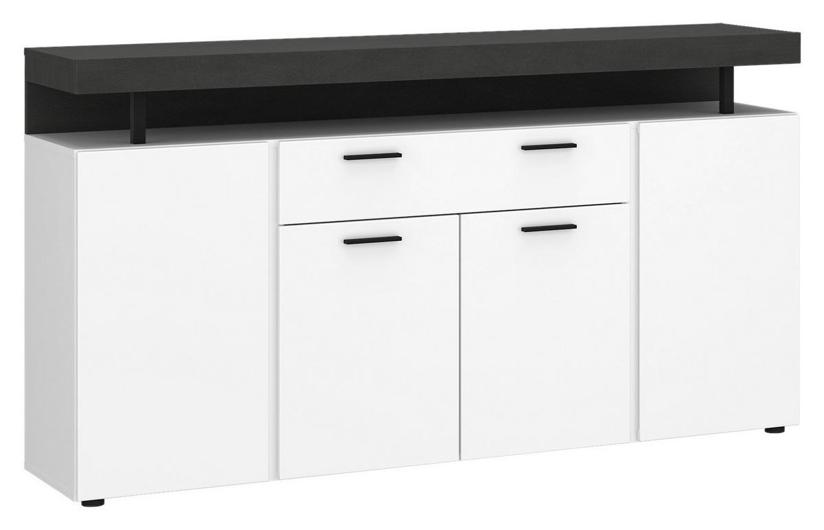 Sideboard Fly B/H/T: ca. 164x90x40 cm Fly - weiß (164,00/90,00/40,00cm)