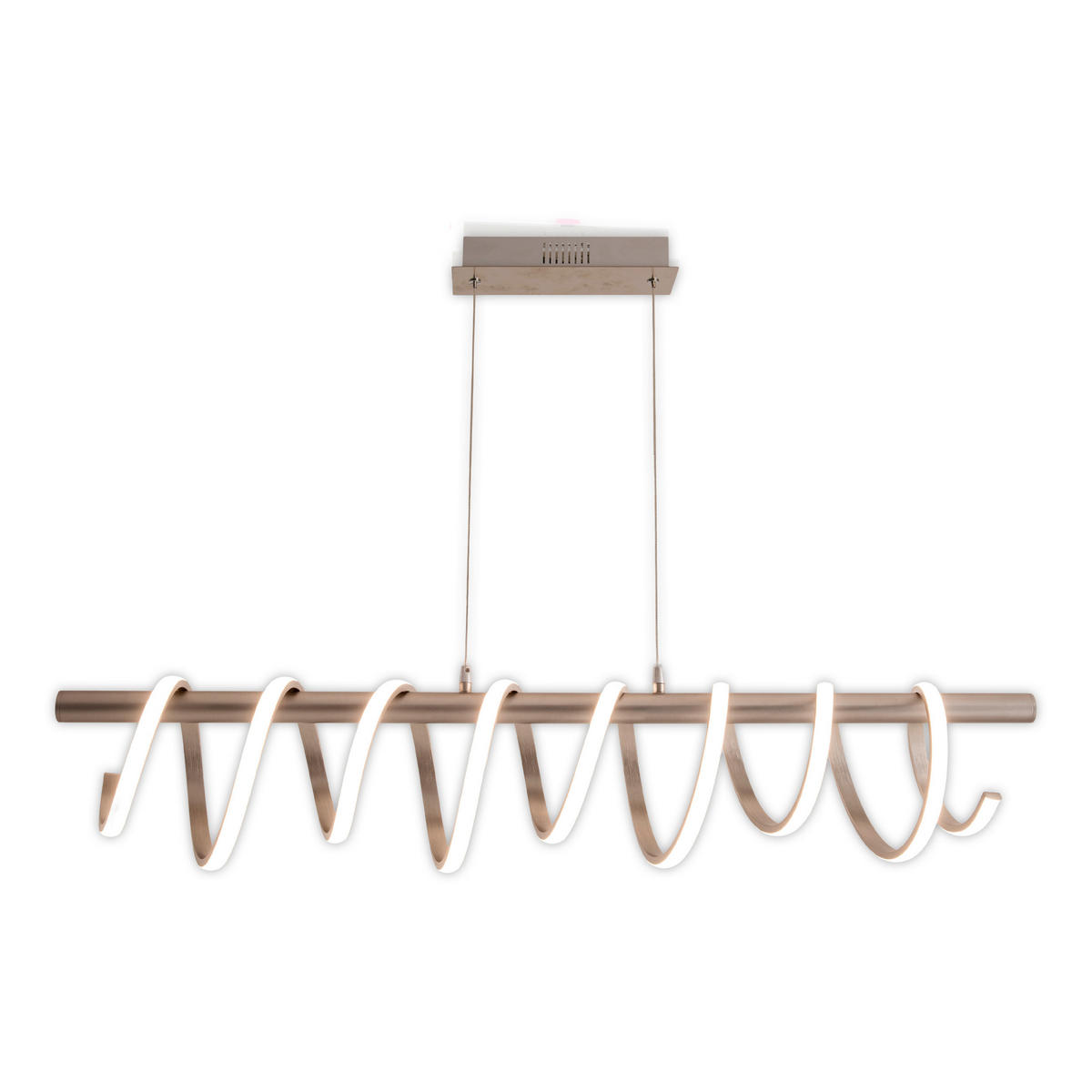 Näve Leuchten Pendelleuchte 7087750 nickel matt Metall B/H/T: ca. 20x150x100 cm null 1 Brennstellen Belleza - nickel matt (20,00/150,00/100,00cm) - Näve Leuchten