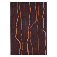 Arte Espina Kurzflorteppich Spirit 5032 orange B/L: ca. 70x140 cm Spirit 5032 - orange/taupe (70,00/140,00cm) - Arte Espina