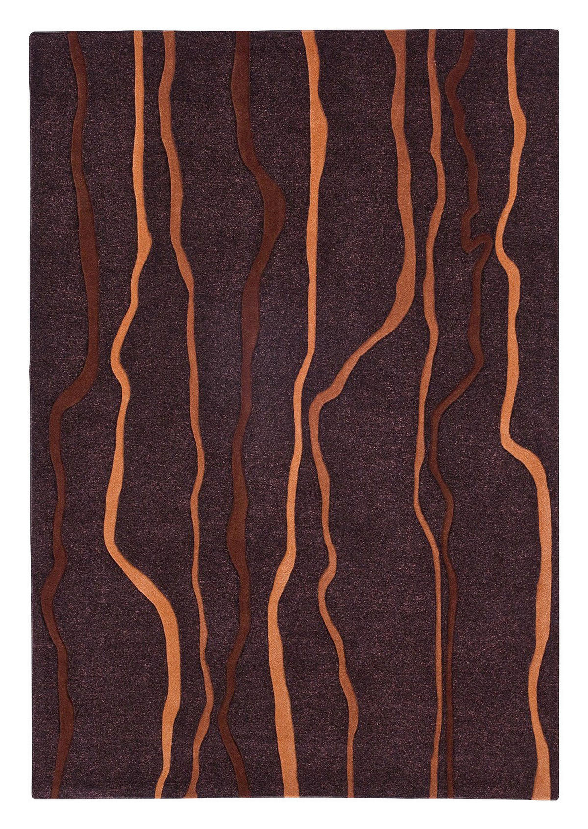 Arte Espina Kurzflorteppich Spirit 5032 orange B/L: ca. 70x140 cm Spirit 5032 - orange/taupe (70,00/140,00cm) - Arte Espina