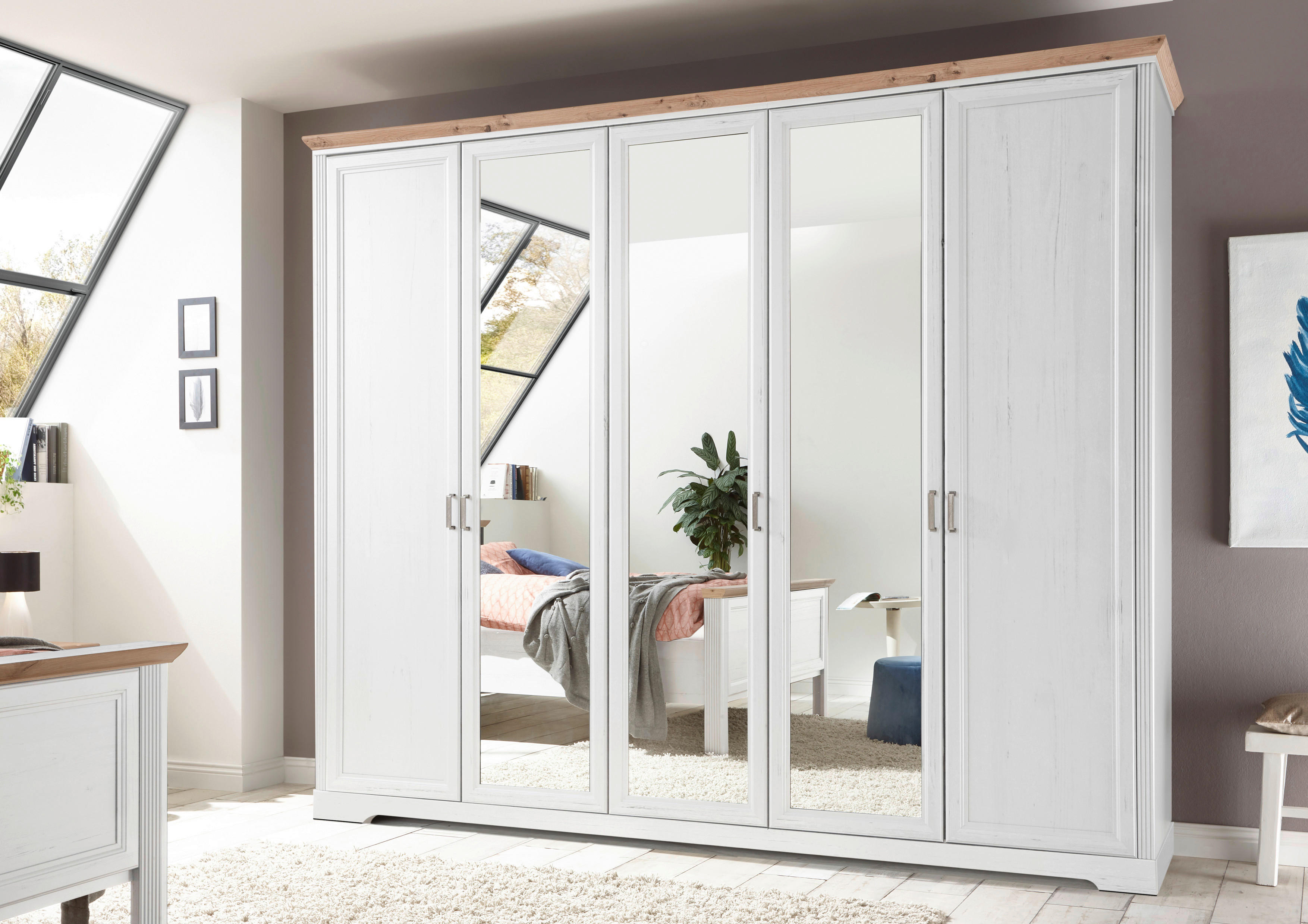 Kleiderschrank Jasmin  B/H/T: ca. 266x220x64 cm Jasmin - (266,00/220,00/64,00cm)
