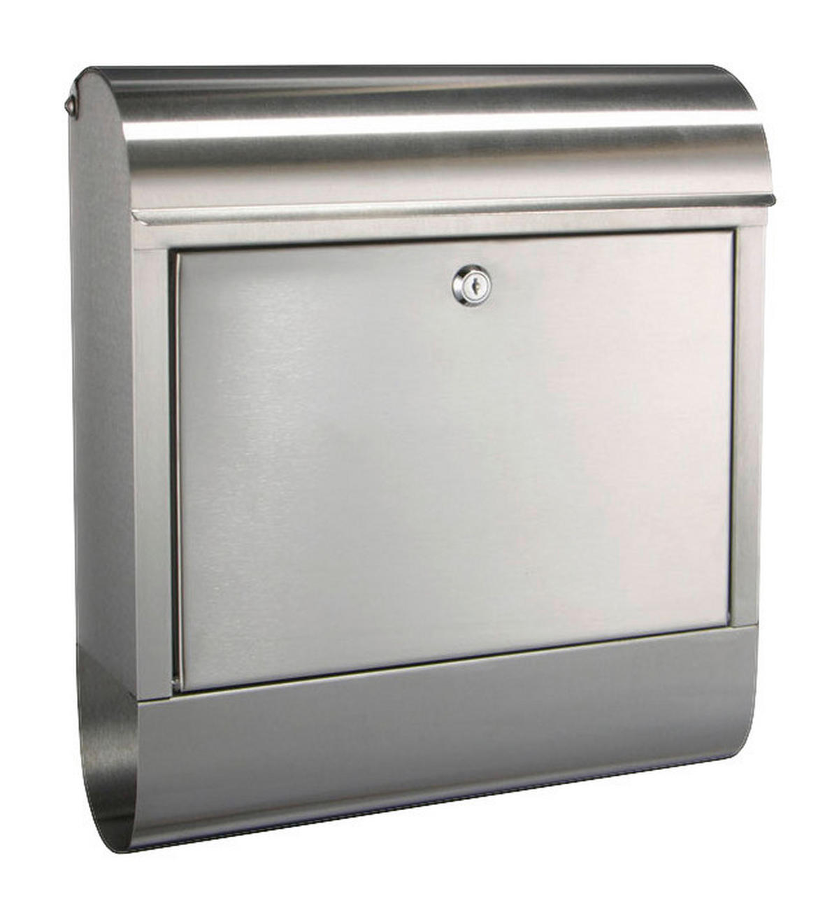 HI Briefkasten silber Briefkasten Edelstahl 18/0 - silber - HI