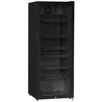 POCOline Kühlschrank GTK140-237CS schwarz B/H/T: ca. 54x140x55 cm Glastürkühlschrank GTK140-237CS - schwarz (54,00/140,00/55,00cm) - POCOline