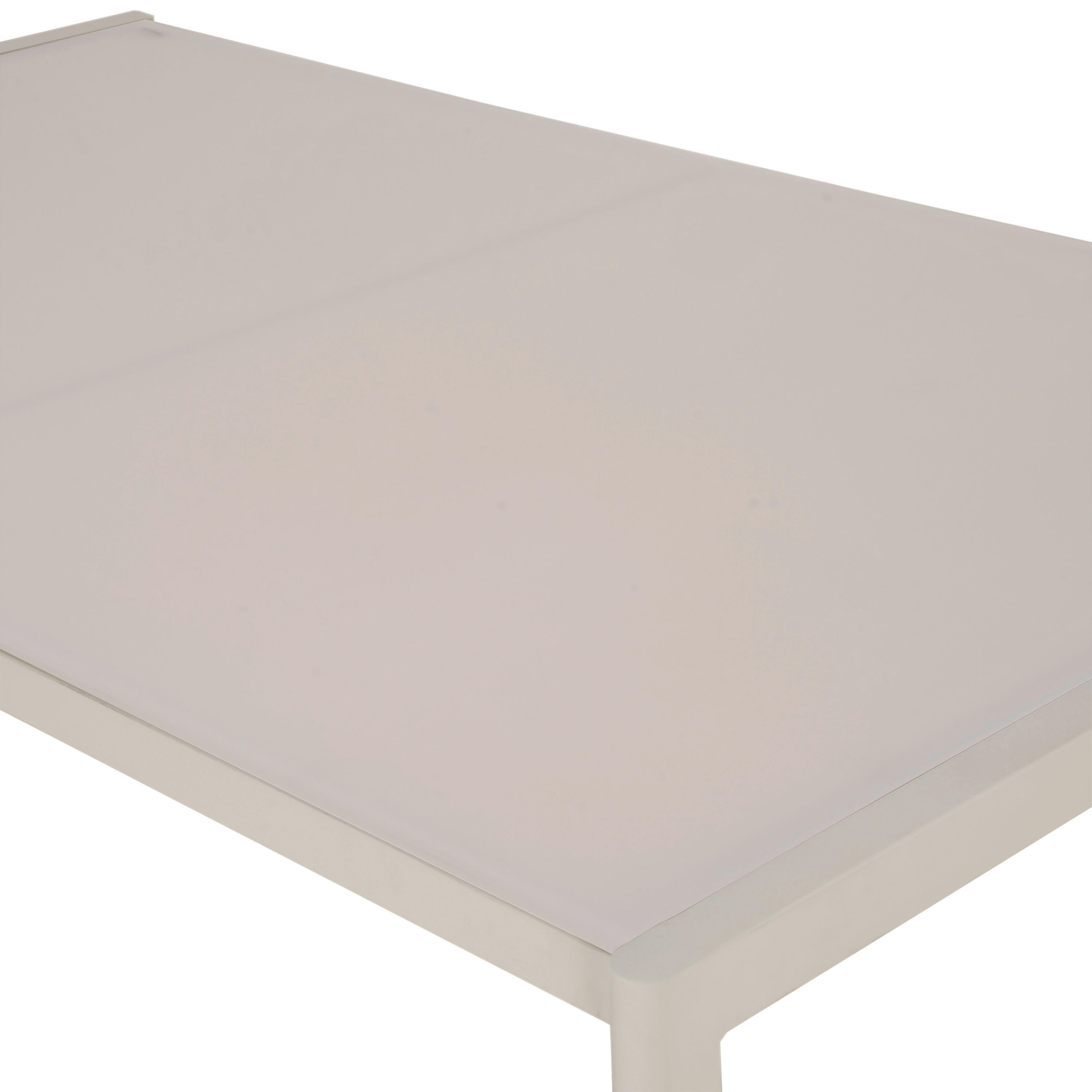 Thumbnail - POCOline Gartentisch Florence beige Glas B/H/L: ca. 83x75x140 cm