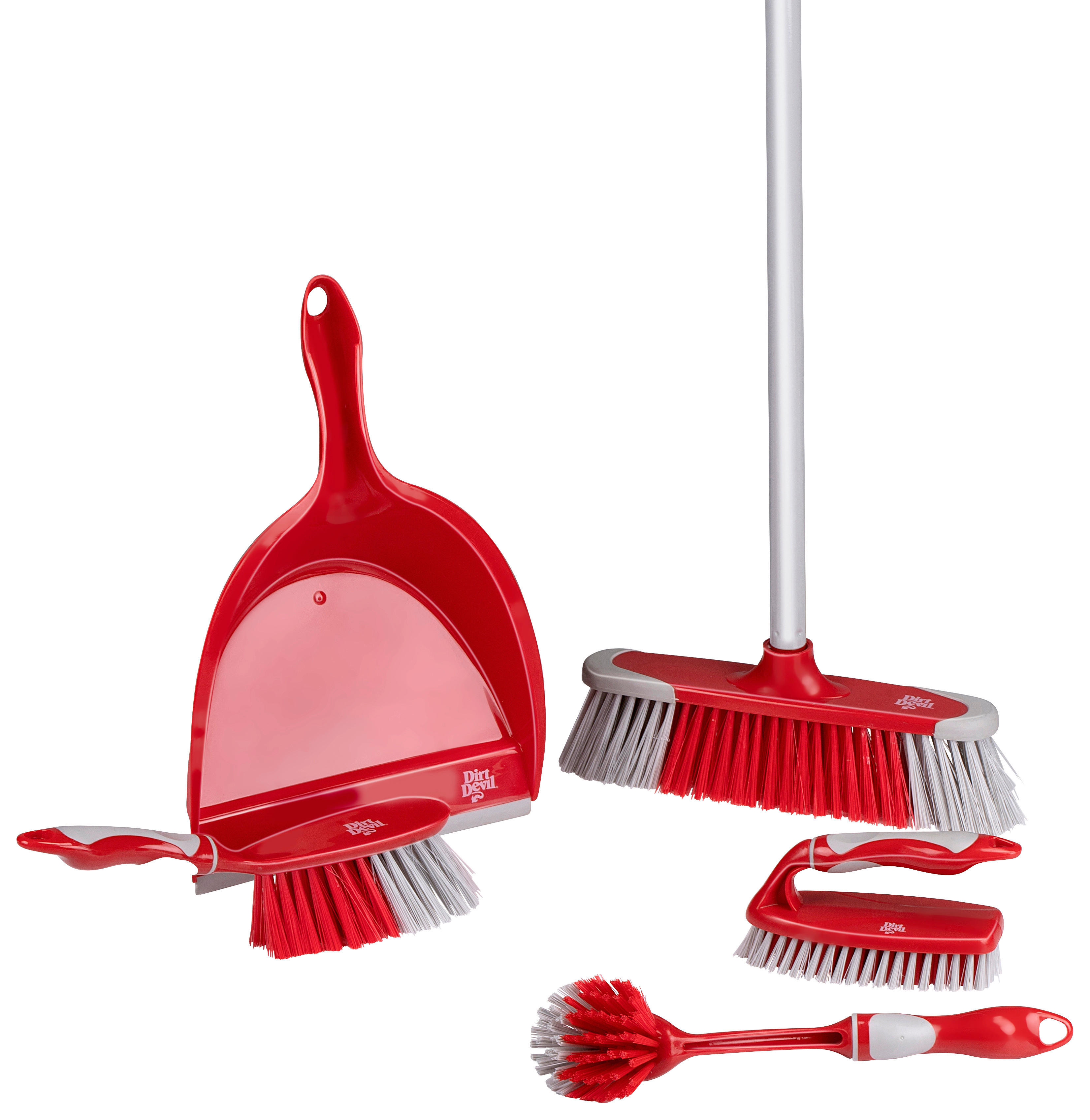 Dirt Devil Reinigungs-Set Reinigungsset - rot/grau - Dirt Devil