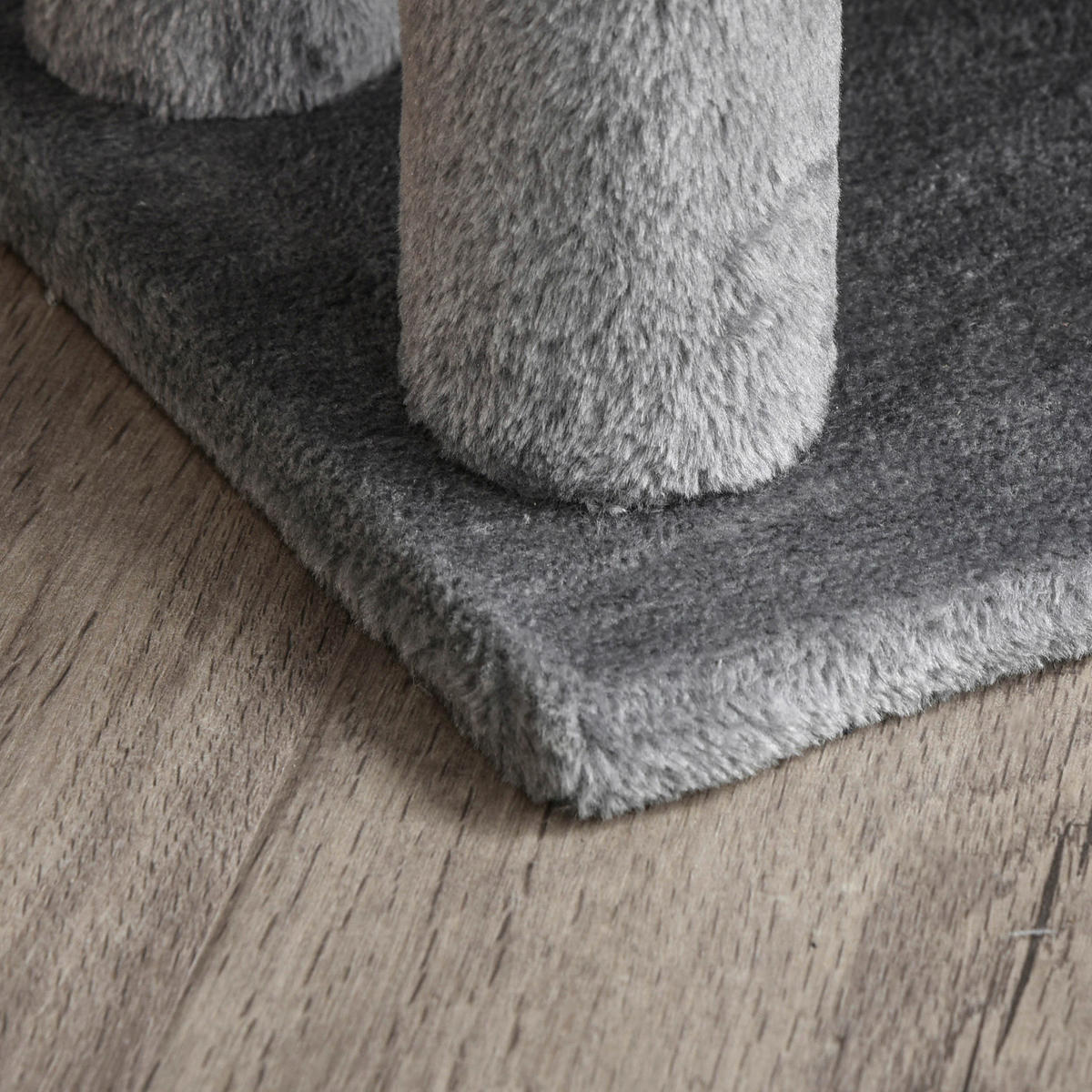 PawHut Haustiertreppe grau Polyester B/H/L: ca. 40x48x45 cm Haustiertreppe - grau (45,00/40,00/48,00cm) - PawHut