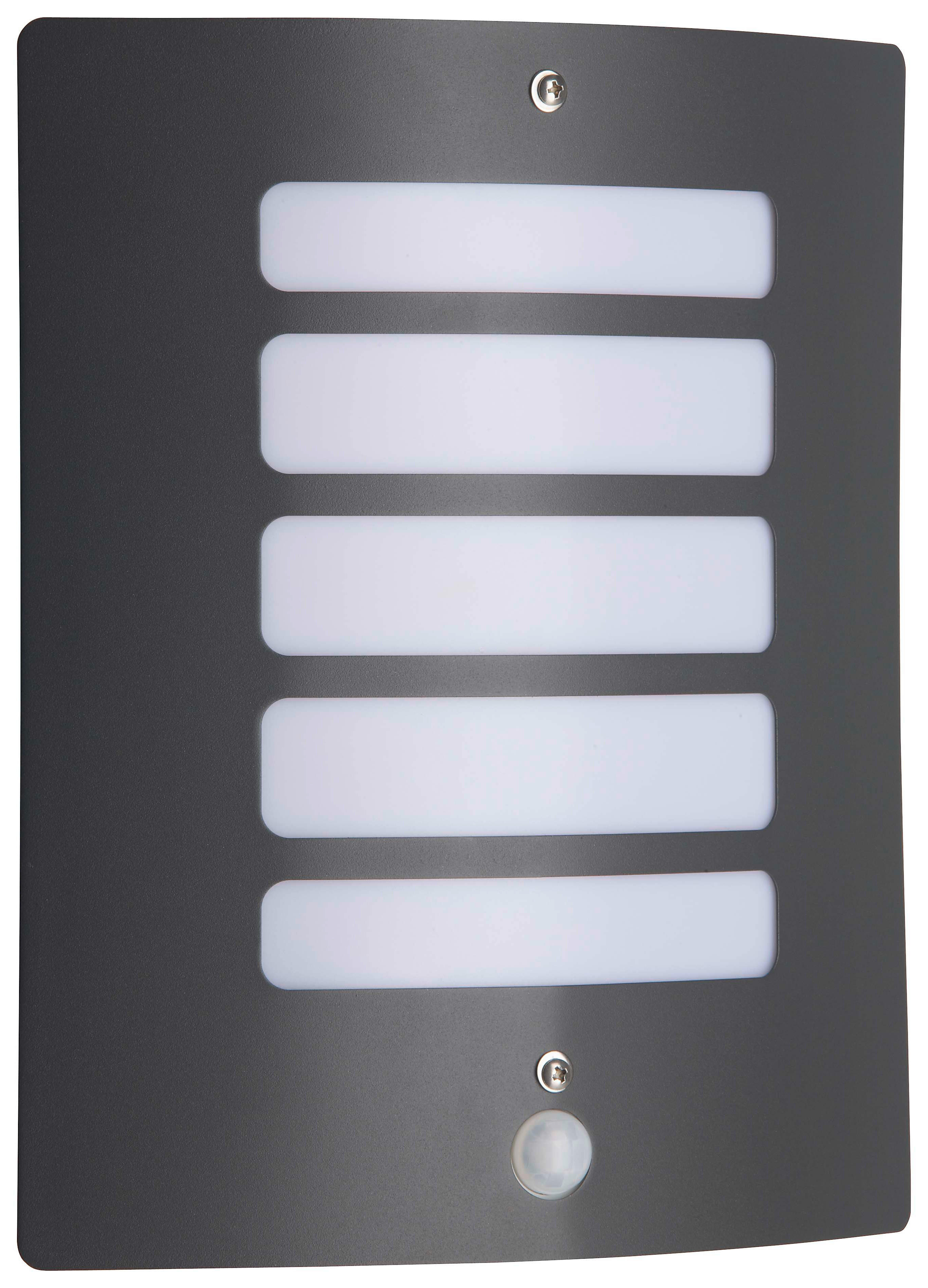 Brilliant Wandleuchte  Todd 47698/63 anthrazit Metall Kunststoff B/H/T: ca. 23x290x9 cm E27 1 Brennstellen Wandleuchte Todd 47698/63 - anthrazit (23,00/290,00/9,00cm) - Brilliant