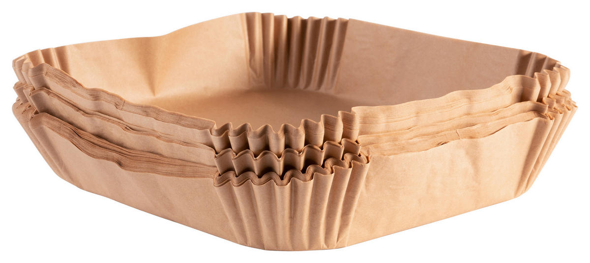GOURMETmaxx Backpapier H/D: ca. 8x22,5 cm Backpapier_Heißluftfritteuse 100Stk - (22,50/8,00cm) - GOURMETmaxx