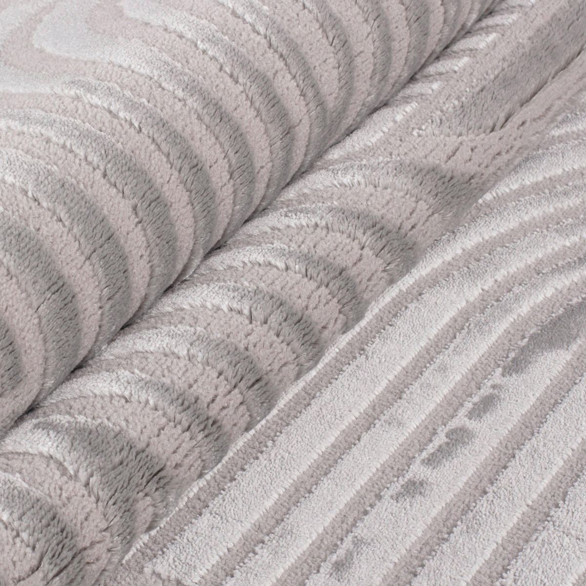 Ayyildiz Teppich SAHARA silber B/L: ca. 80x250 cm SAHARA - silber (80,00/250,00cm) - Ayyildiz