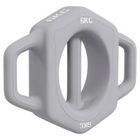 SPORTNOW Hantel grau Edelstahl B/H/L: ca. 20x25x6 cm Hantel - grau (6,00/20,00/25,00cm) - SPORTNOW