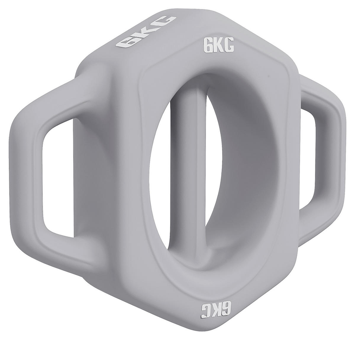 SPORTNOW Hantel grau Edelstahl B/H/L: ca. 20x25x6 cm Hantel - grau (6,00/20,00/25,00cm) - SPORTNOW