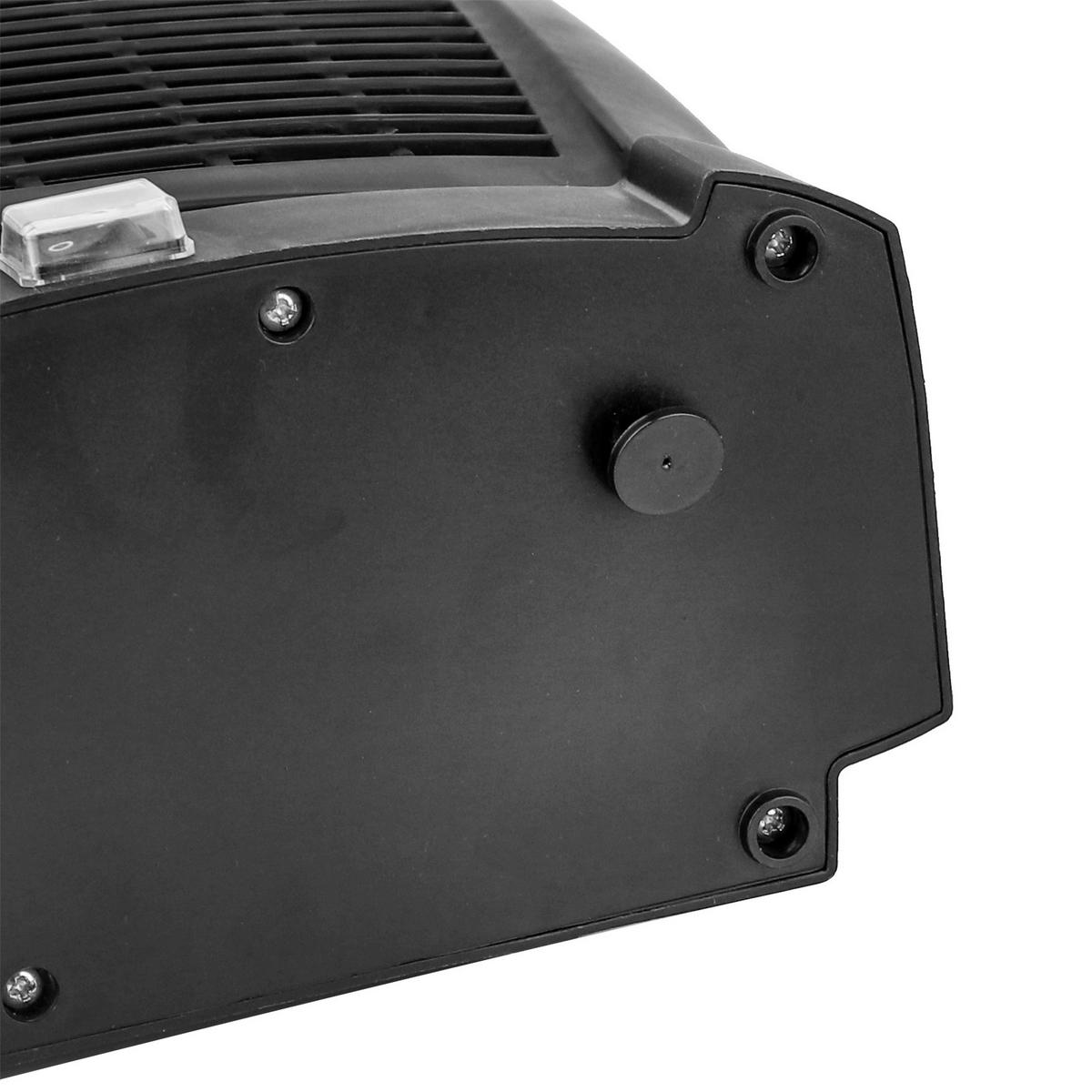 Heizlüfter schwarz Kunststoff B/H/L: ca. 12,4x28,6x23 cm ca. 2000 W Heizlüfter FH-111910.2 - schwarz (23,00/12,40/28,60cm)